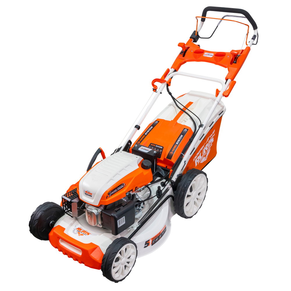 Mașină de tuns gazon RURIS RX500S 5.7 CP, 53 cm, autopropulsie, pornire electrica [4]
