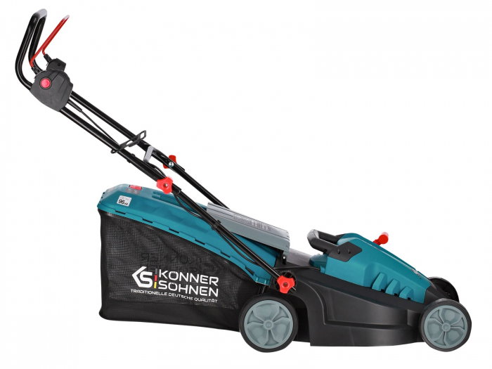 Masina de tuns gazonul electrica Konner & Sohnen KS 38LM-BL, motor fara perii 1400W, 230V, 38 cm [4]