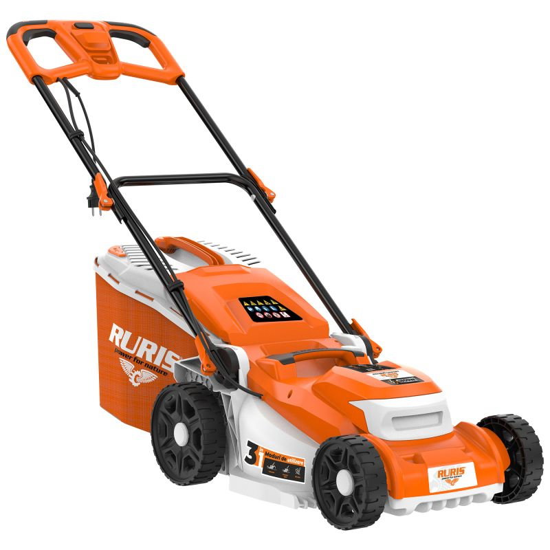Masina de tuns gazonul electrica RURIS RXE1800 Confort, 1800W, 220V, 40 cm [2]