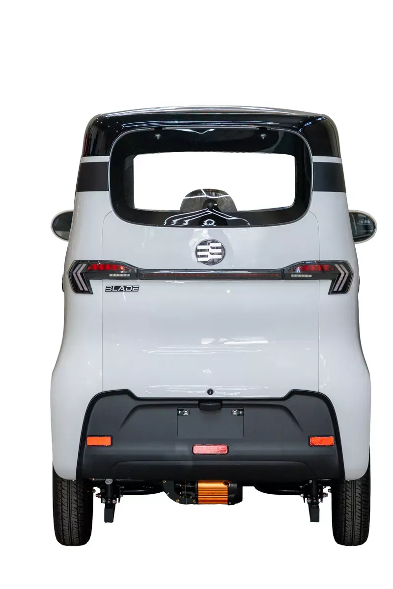 Masina electrica fara permis BLADE CITY Plus Alb-Negru cu aer conditionat [15]