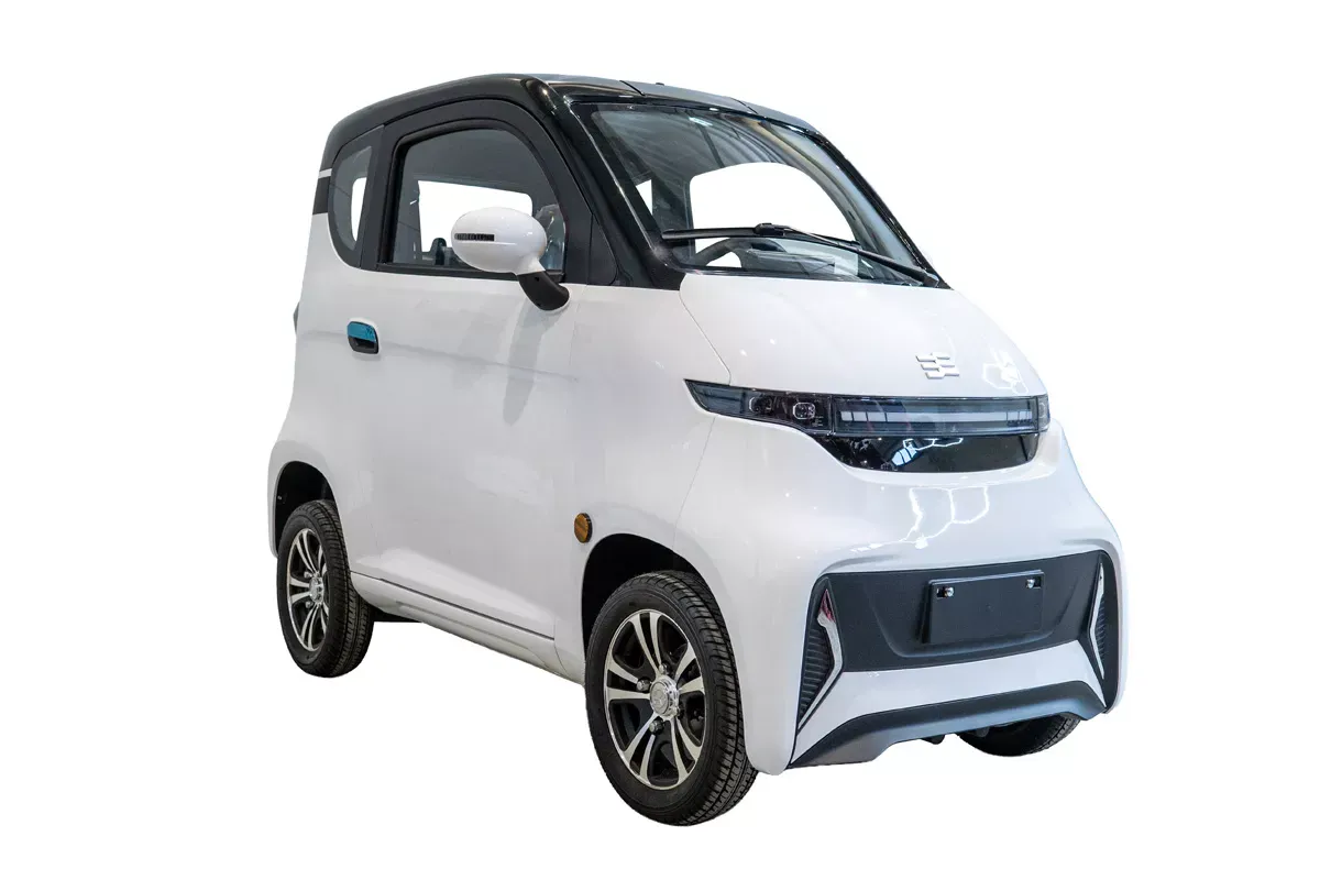 Masina electrica fara permis BLADE CITY Plus Alb-Negru cu aer conditionat [2]