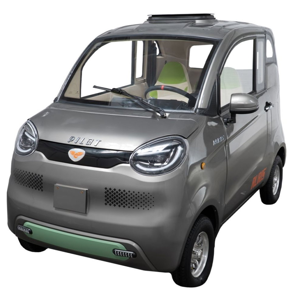 Mașină electrică RURIS PILOT GT500G Gri, 2000W, baterie 72V 58Ah, autonomie până la 70 km, 2 locuri [1]