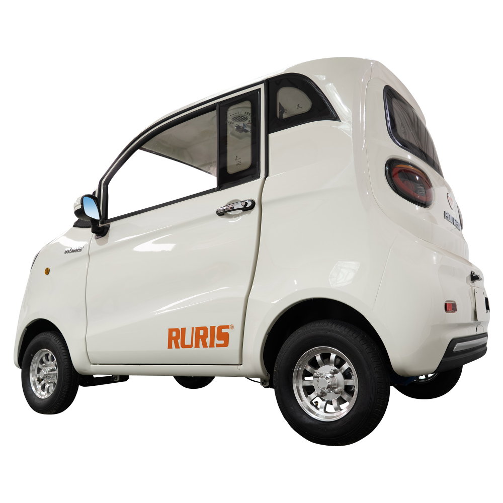 Mașină electrică RURIS PILOT GT500A Albă, 2000W, baterie 72V 58Ah, autonomie până la 70 km, 2 locuri [20]