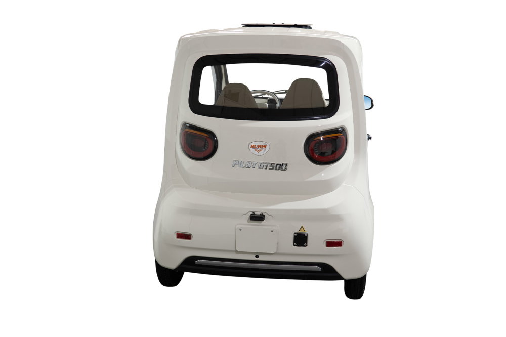 Mașină electrică RURIS PILOT GT500A Albă, 2000W, baterie 72V 58Ah, autonomie până la 70 km, 2 locuri [8]