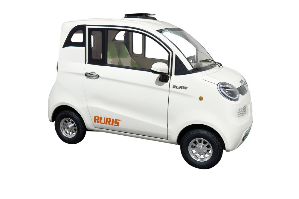 Mașină electrică RURIS PILOT GT500A Albă, 2000W, baterie 72V 58Ah, autonomie până la 70 km, 2 locuri [13]