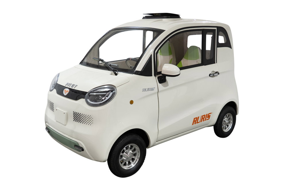 Mașină electrică RURIS PILOT GT500A Albă, 2000W, baterie 72V 58Ah, autonomie până la 70 km, 2 locuri [2]