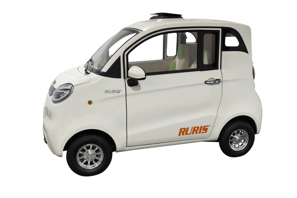 Mașină electrică RURIS PILOT GT500A Albă, 2000W, baterie 72V 58Ah, autonomie până la 70 km, 2 locuri [3]