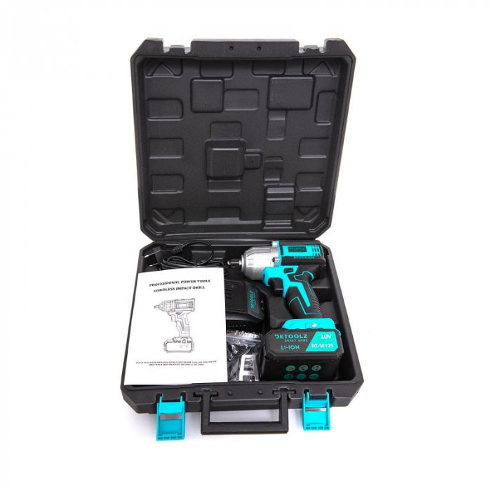 Masina Detoolz pro gaurit/impact cu acumulatori 20V/4Ah [4]