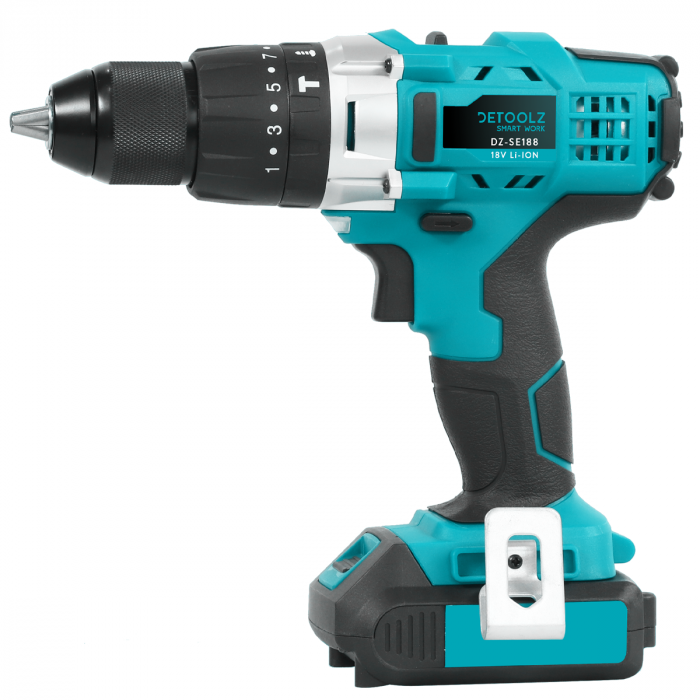 Masina gaurit insurubat cu percutie Detoolz DZ-SE188 35Nm 18V Li-ion [2]
