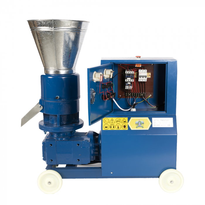 Masina de facut peleti GF-2190 7.5KW 380V 150kg/ora, bobinaj motor cupru [14]