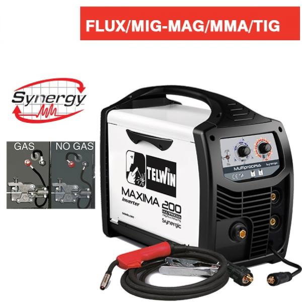 MAXIMA 200 SYNERGIC - APARAT DE SUDURA TELWIN tip MIG-MAG [2]