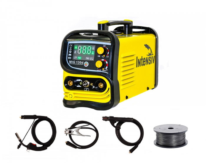 MIG 130d - Aparat de sudura Intensiv tip MIG/MMA/TIG + rola sarma flux 1 kg [1]