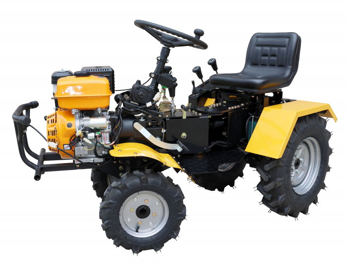 Mini tractor ProGARDEN Campo T18609 4560FS18609 4x4, 18CP, benzina, ridicare hidraulica fata/spate [3]