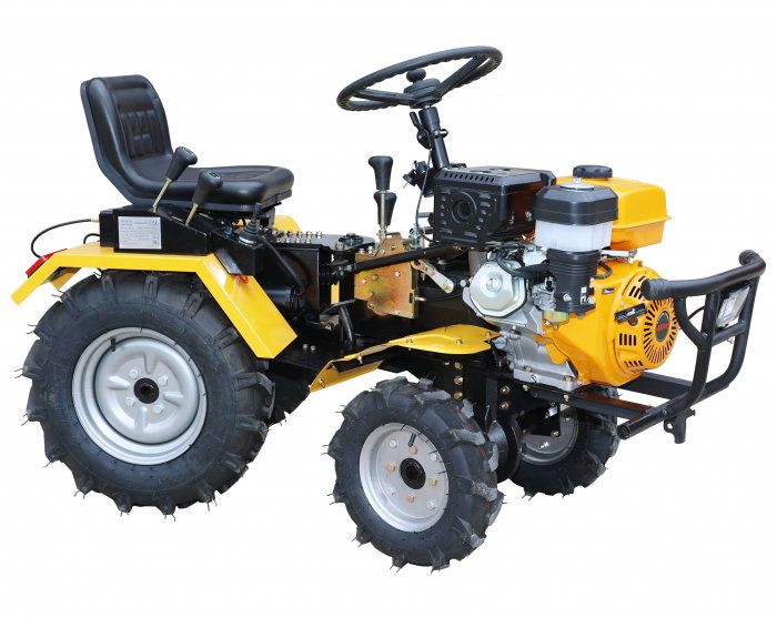 Mini tractor ProGARDEN Campo T18609 45600S18609 4x4, 18CP, benzina, ridicare hidraulica spate [1]