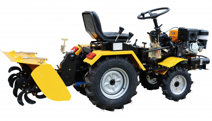 Mini tractor ProGARDEN Campo T18609 45600S18609 4x4, 18CP, benzina, ridicare hidraulica spate [7]