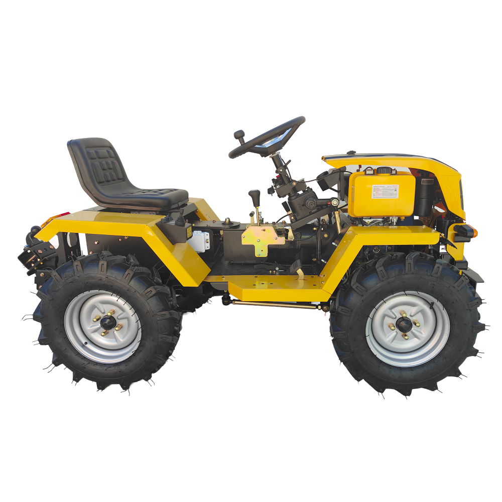Minitractor articulat 4x4 ProGARDEN Campo T18D V27 Diesel 18 CP, hidraulică față-spate, roți 6.00-12 [5]