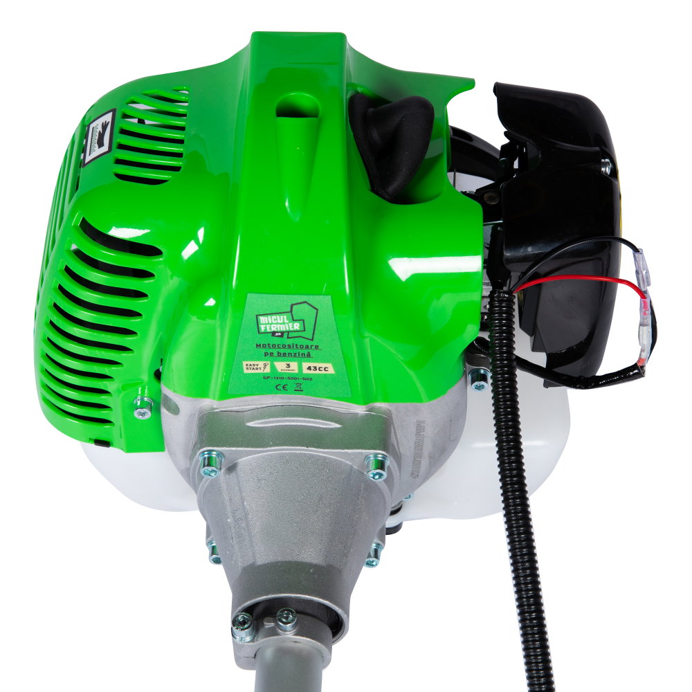 Motocositoare pe benzina Micul Fermier GF-1310-S001-G02  3.4 CP cu 3 accesorii si pornire rapida [4]