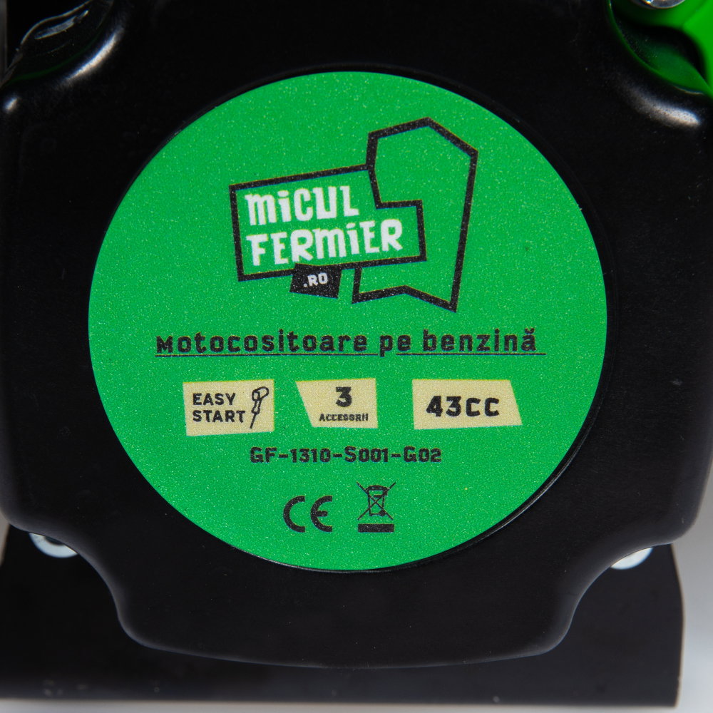 Motocositoare pe benzina Micul Fermier GF-1310-S001-G02  3.4 CP cu 3 accesorii si pornire rapida [6]