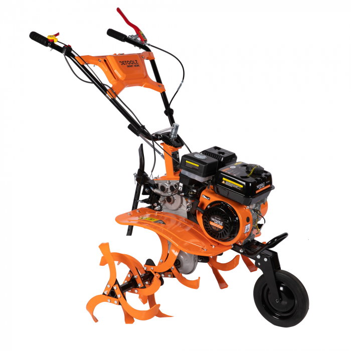 Motocultor Detoolz DZ-M123 7CP,212CC+rarita ajustabila+roti metalice [8]