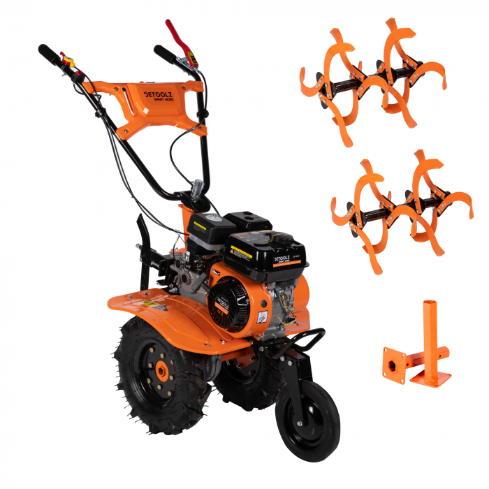 Motocultor Detoolz DZ-M122 7CP, 212CC, viteze: 2 inainte+1 inapoi [1]