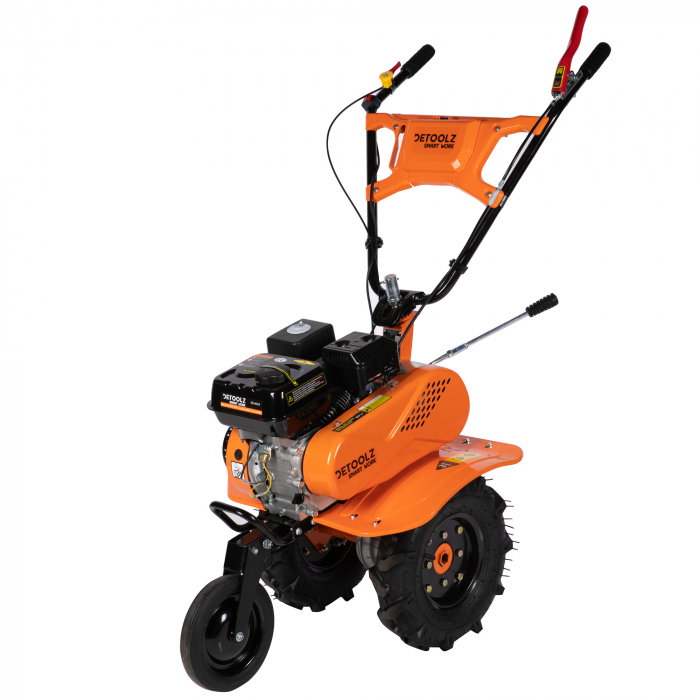 Motocultor Detoolz DZ-M124 7CP, 212CC+plug+adaptor+roti metalice [5]