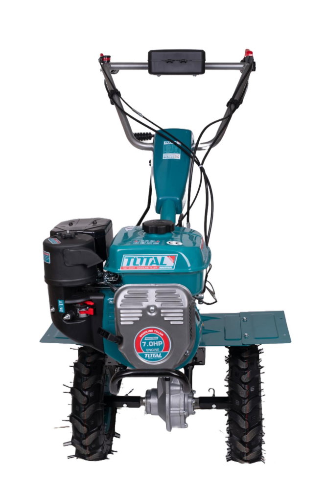 Motocultor pe benzina TOTAL TGC12001 7 CP cu roti si freze [2]