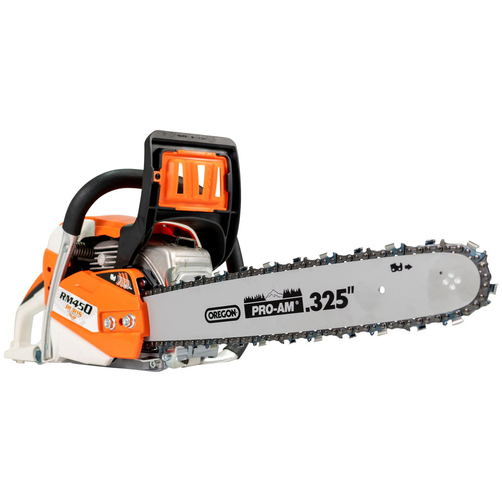 Motoferastrau RURIS RM450 cu sina si lant Oregon, carburator Walbro si motor de 3 CP [3]