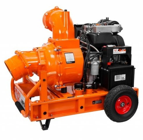 Motopompa diesel RURIS MP800, 19 CP, 230 m³/h, 8", pornire electrica, pentru irigatii si desecari [1]