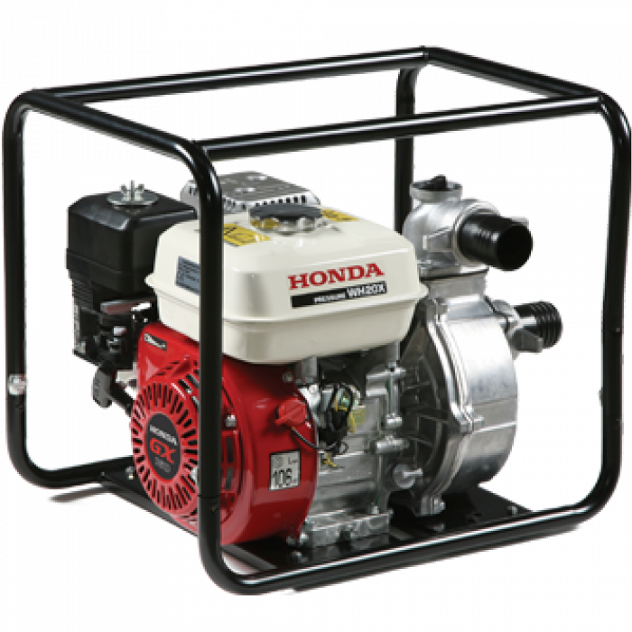 Motopompa de presiune Honda WH20XT4 EFX, cu cadru, 2 toli, 450 l/min, motor benzina Honda GX160 [1]