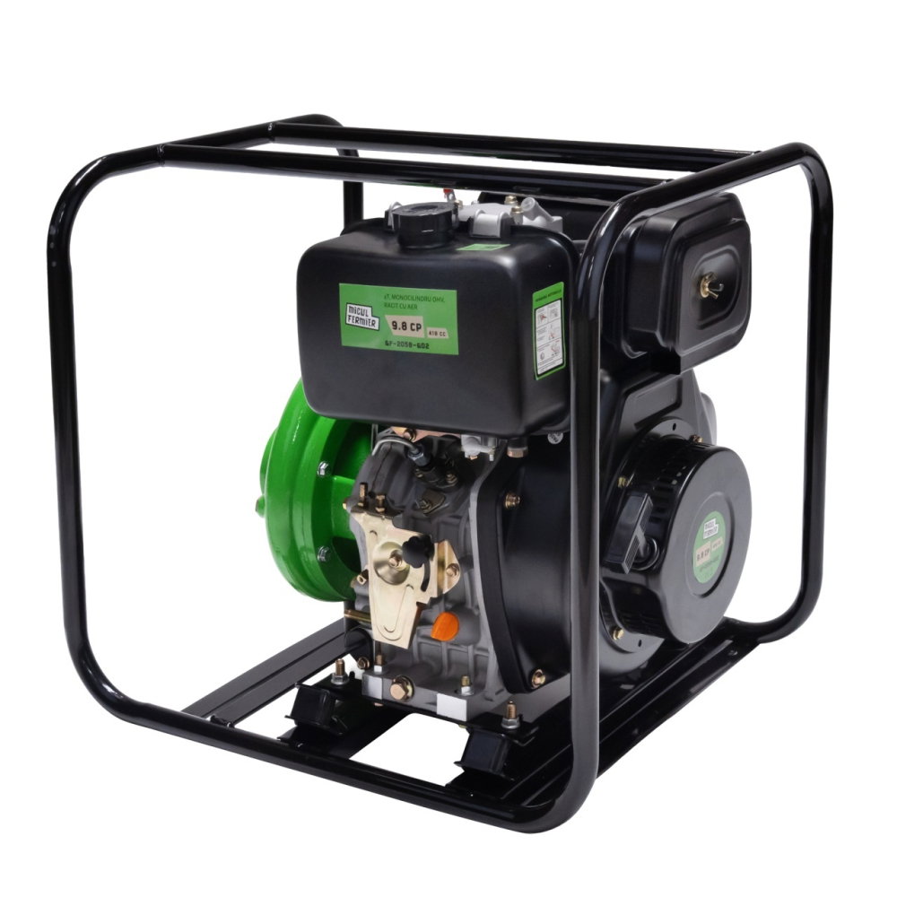 Motopompa Micul Fermier, 9.8cp 418cc, M4T 3" 45000l/h G02 [5]