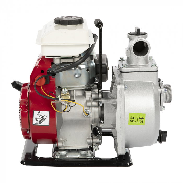 Motopompa pe benzina Micul Fermier GF-2060 aspiratie si refulare 1.5" toli, 4 timpi, cu suport [4]