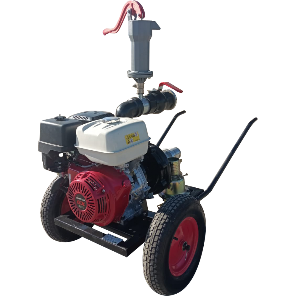 Motopompa Profesionala de presiune DWP 390 H3 cu motor HONDA (benzina ) [2]
