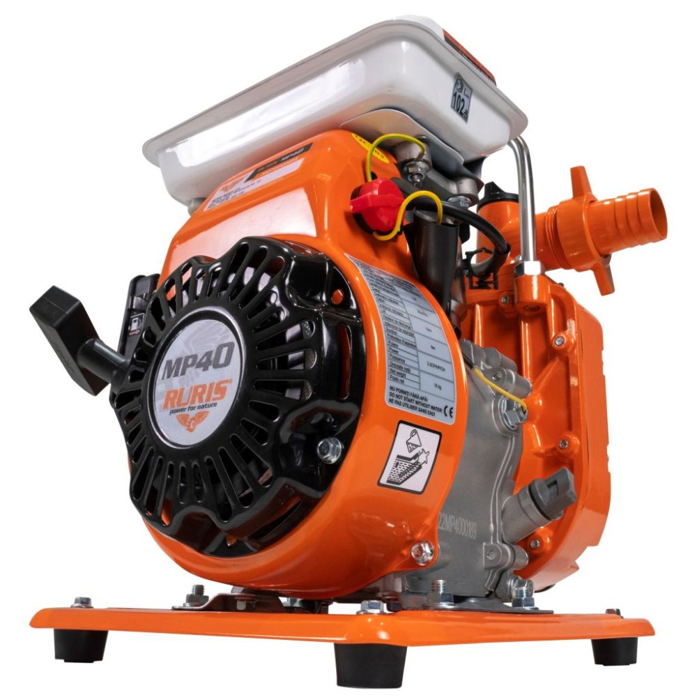 Motopompa RURIS MP40, 2.5 CP, 20 m³/h, autoamorsabila, pentru irigatii si transfer apa [2]