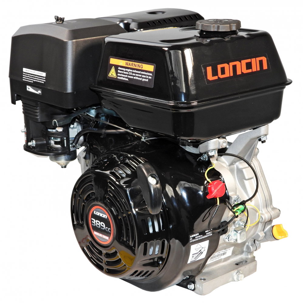 Loncin G390F - Motor benzina 13CP, 389cc, 1C 4T OHV, ax pana [1]