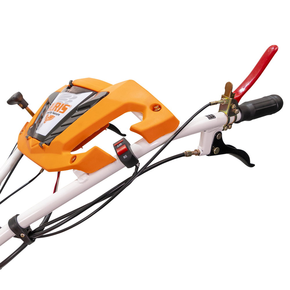 Motosapatoare RURIS 1001KSD + roti cauciuc 5.00-12+plug reversibil rev2+roti metalice 500 11 CP [8]