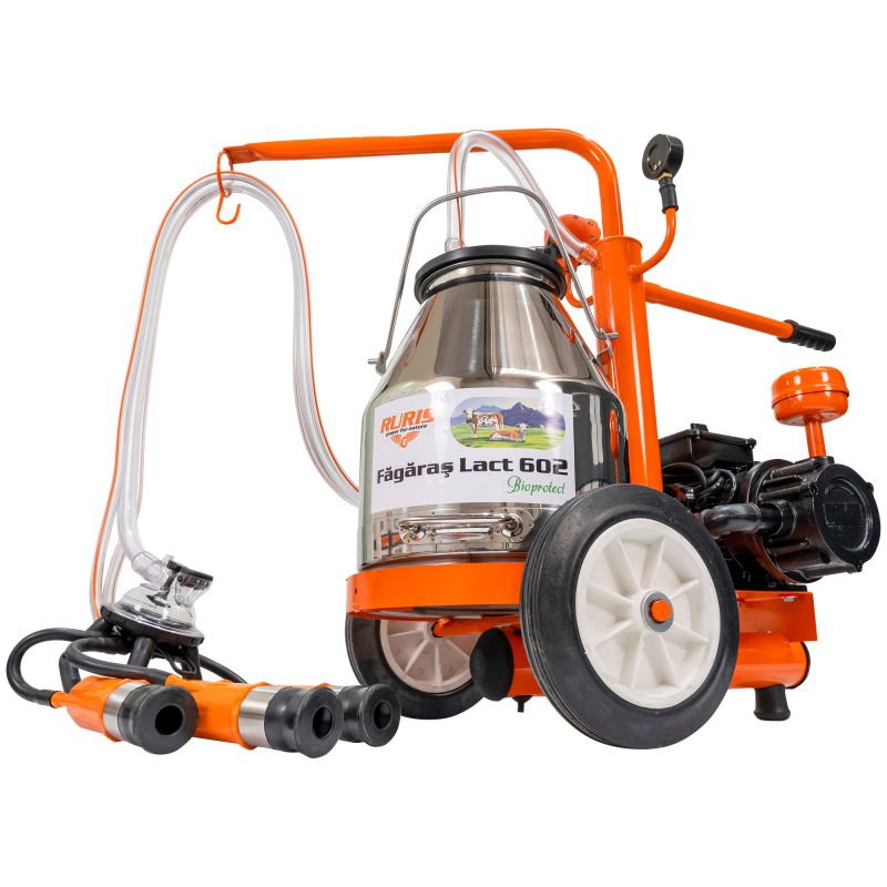 Mulgatoare RURIS Fagaras Lact 602 550 W, 1 post, bidon 30l inox [5]