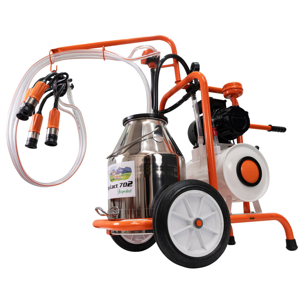 Mulgatoare RURIS Fagaras Lact 702 550 W, 1 post, bidon 30l inox [2]