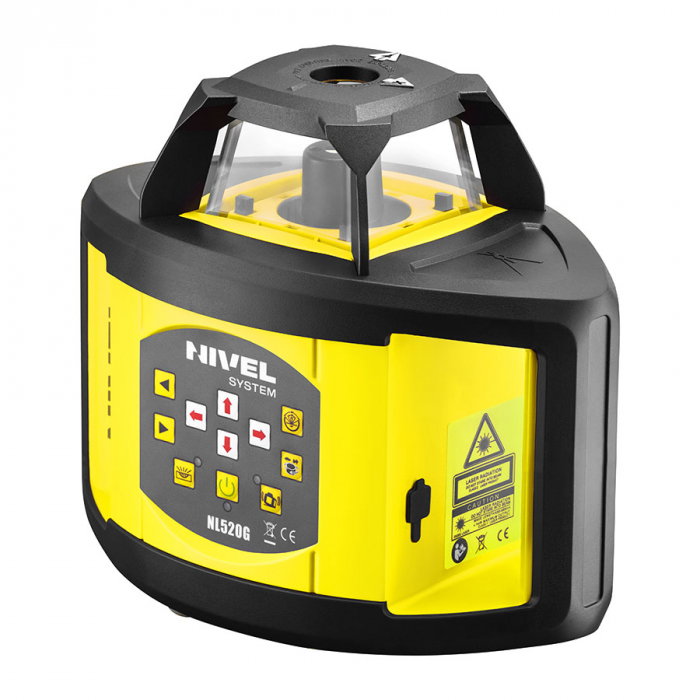 Nivela laser rotativă Nivel System NL520G distanta maxima 500m cu fascicul verde [3]