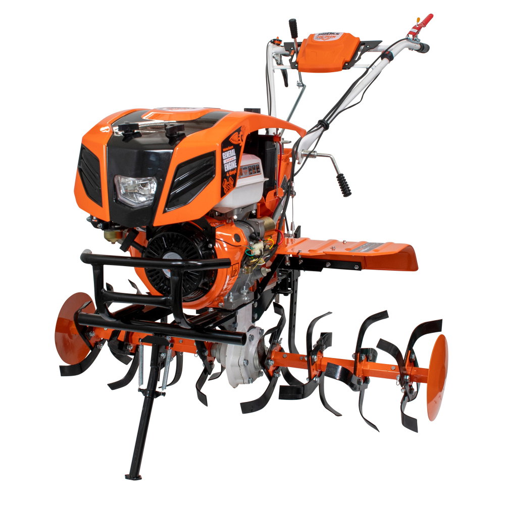 Pachet motosapatoare RURIS 1180KS START 18 CP cu roti 5.00-12, plug si adaptor [2]