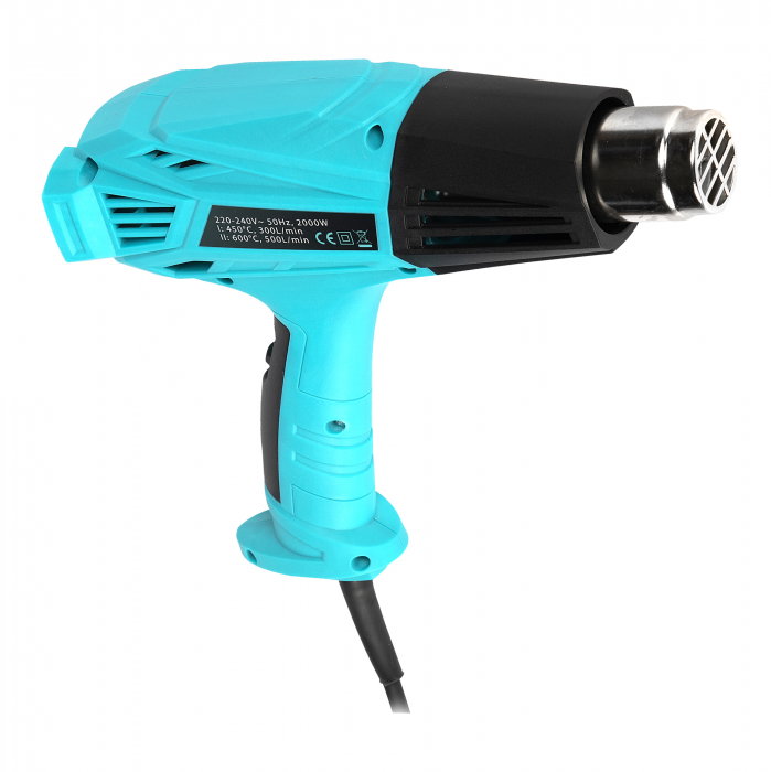 Pistol aer cald Detoolz DZ-SE145, 2000 W 2 trepte 600ᵒC [1]