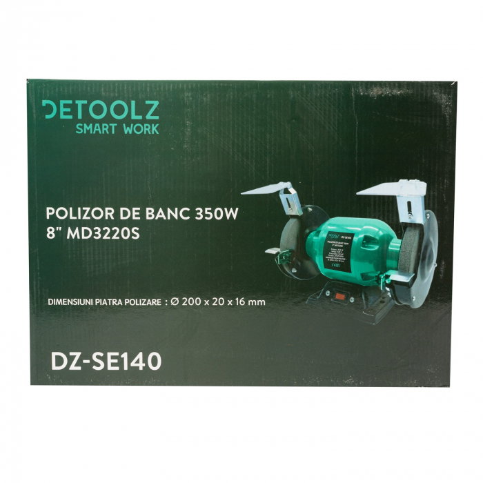 Polizor de banc Detoolz DZ-SE140 350W 8" MD3220S [3]