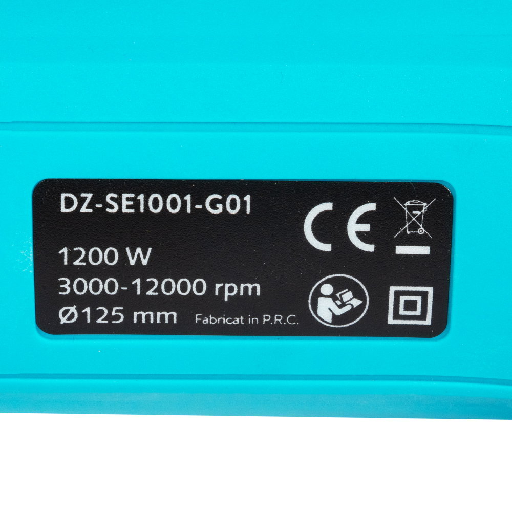 Polizor unghiular Detoolz, 1200W, 125mm diametru disc, cu variator de turatie [3]