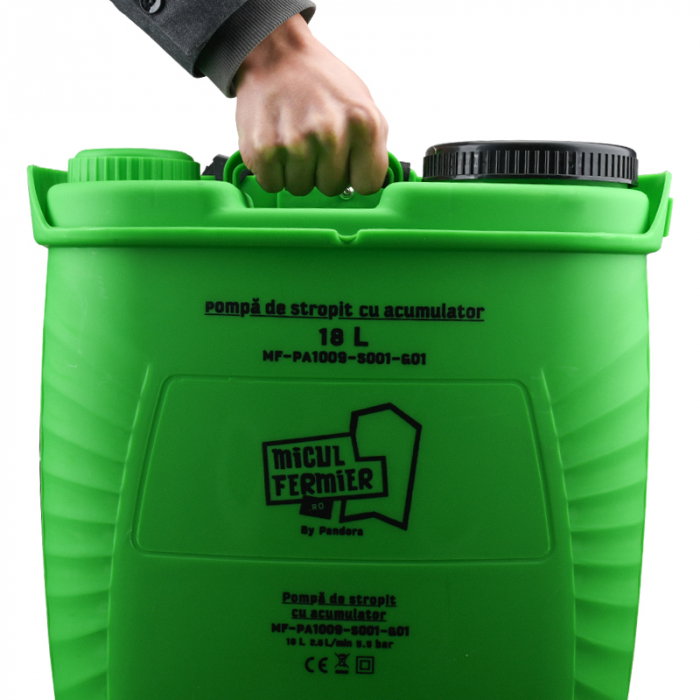 Pompa de stropit cu acumulator Micul Fermier 18L [6]