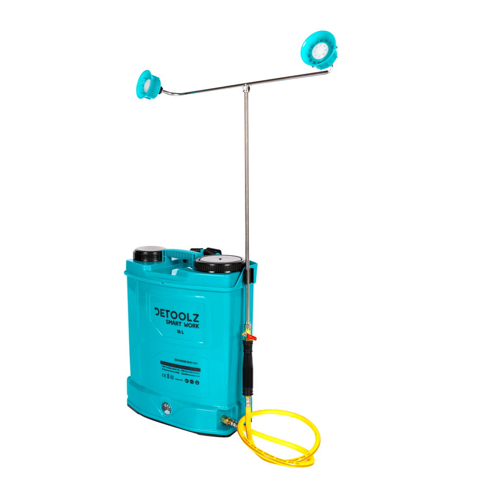 Pompa de stropit cu acumulator, Detoolz 16L [13]