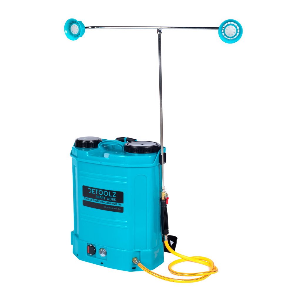 Pompa de stropit cu acumulator, Detoolz 17L [8]