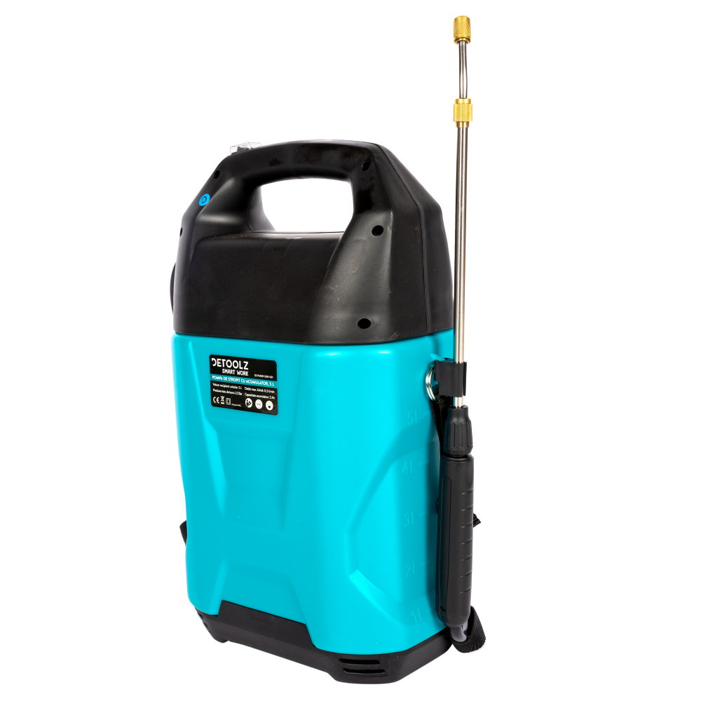 Pompa de stropit cu acumulator, Detoolz 5L [8]