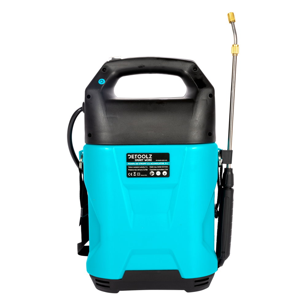 Pompa de stropit cu acumulator, Detoolz 5L [1]