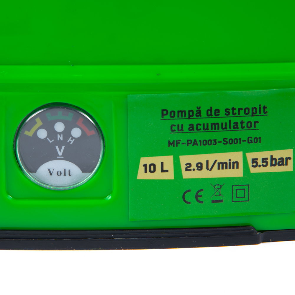 Pompa de stropit cu acumulator, Micul Fermier 10L [6]