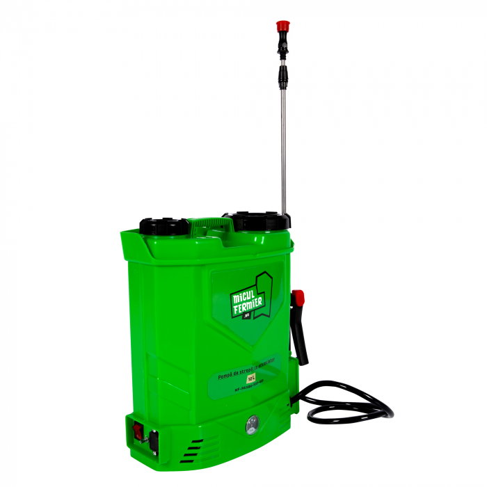 Pompa de stropit cu acumulator, Micul Fermier 12L [18]