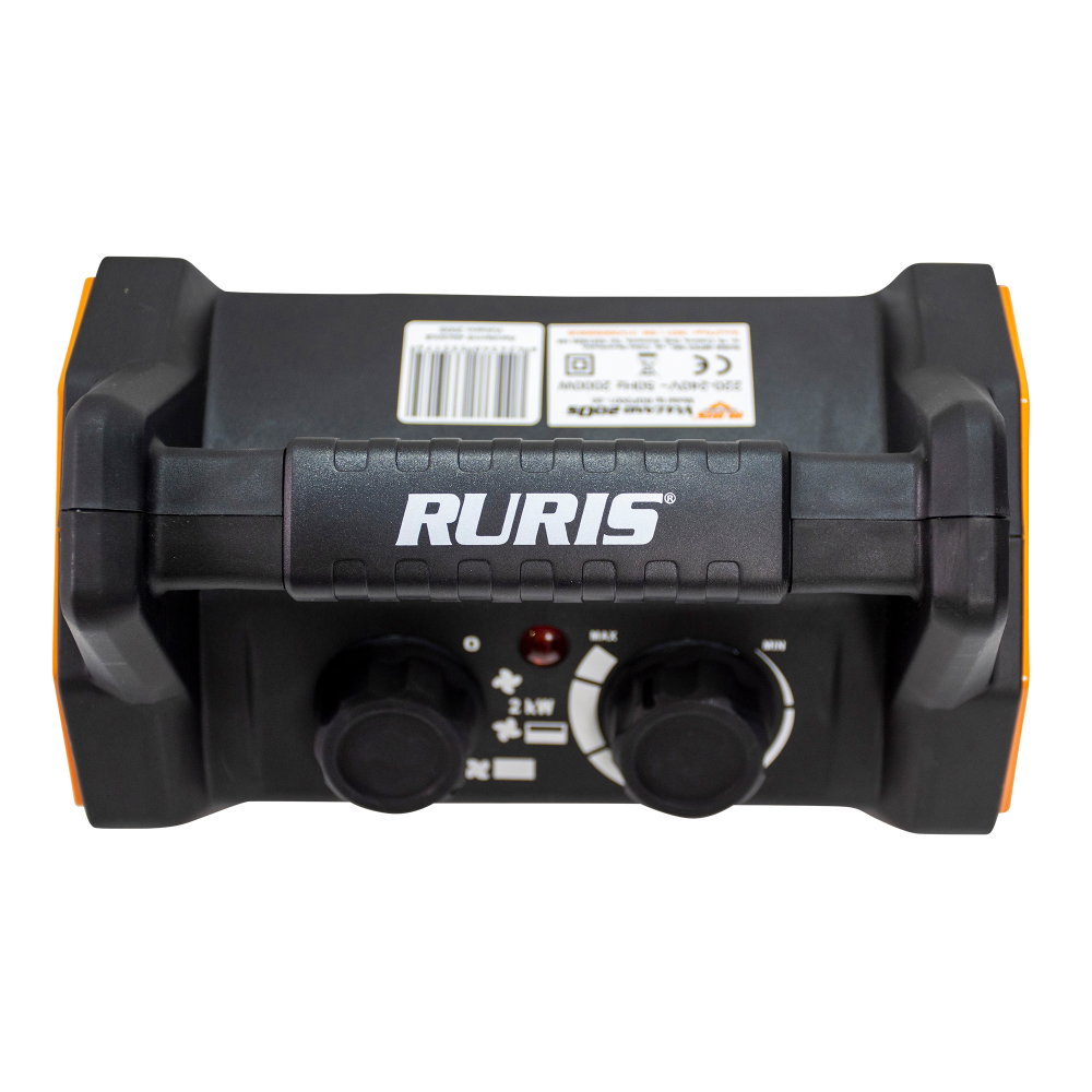 Aeroterma electrica RURIS Vulcano 200S, 2000 W, 3 trepte, 230V [4]